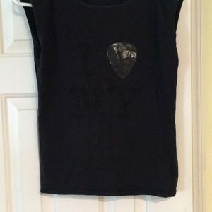 A.P.C. Black “I 🖤NY” Women’s Sleeveless T-shirt